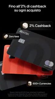 Krak: Carta e Cashback screenshot 1