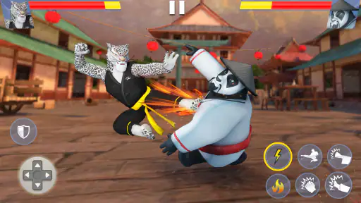 Kung Fu Animal: Fighting Games screenshot 2