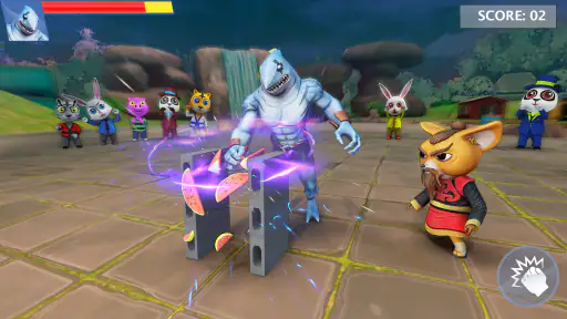 Kung Fu Animal: Fighting Games screenshot 6