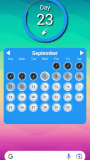Lady Pill Widgets screenshot 2