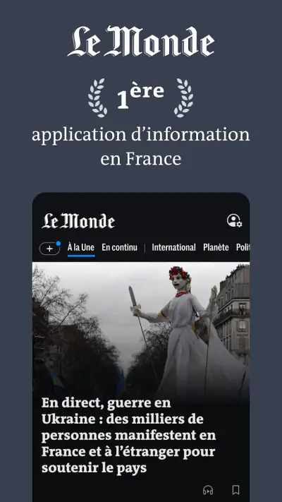 Le Monde, Actualités en direct screenshot 1