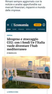 L'Economia Corriere della Sera screenshot 2