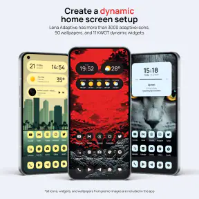 Lena Adaptive Icon Pack screenshot 1