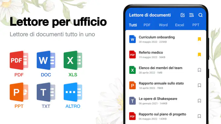Lettore di documenti: PDF, PPT screenshot 1