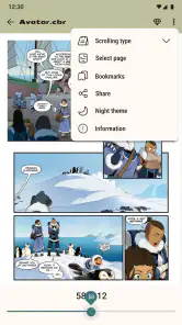 Lettore di fumetti (cbz/cbr) screenshot 2