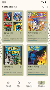 Lettore di fumetti (cbz/cbr) screenshot 3