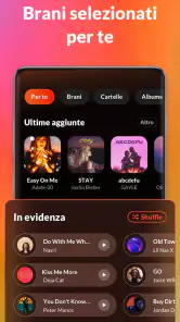 Lettore musicale - Lettore MP3 screenshot 2