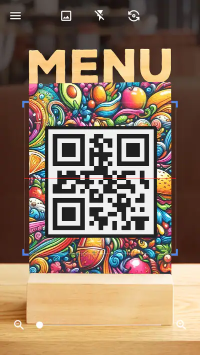 Lettore QR code screenshot 1