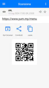 Lettore QR code screenshot 5