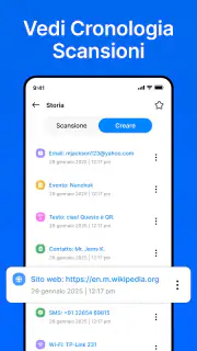 Lettore QR e Codici a barre screenshot 7