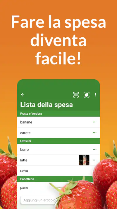 Lista della spesa OurGroceries screenshot 1