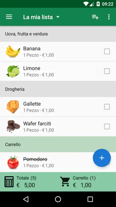 Lista della spesa - SoftList screenshot 1