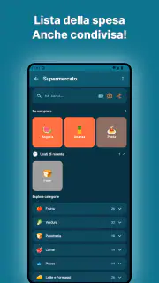 Listi! Carte fedeltà e spesa screenshot 3