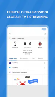Live Calcio TV: Risultati screenshot 3