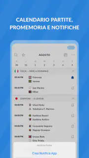 Live Calcio TV: Risultati screenshot 6