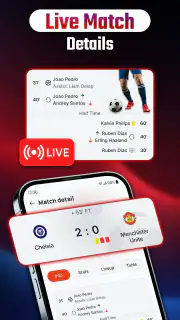 Live Football Score & Match screenshot 2
