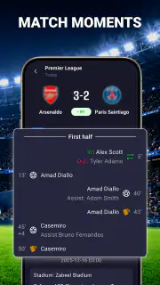 Live Football Stream HD Score screenshot 3