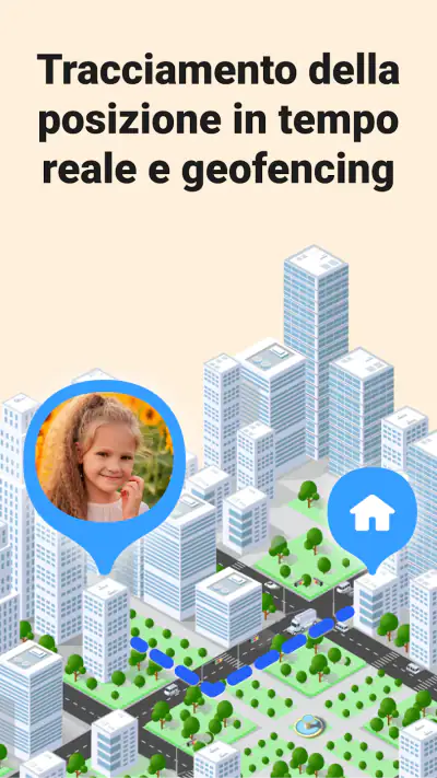 Localizzatore GPS per bambini screenshot 1
