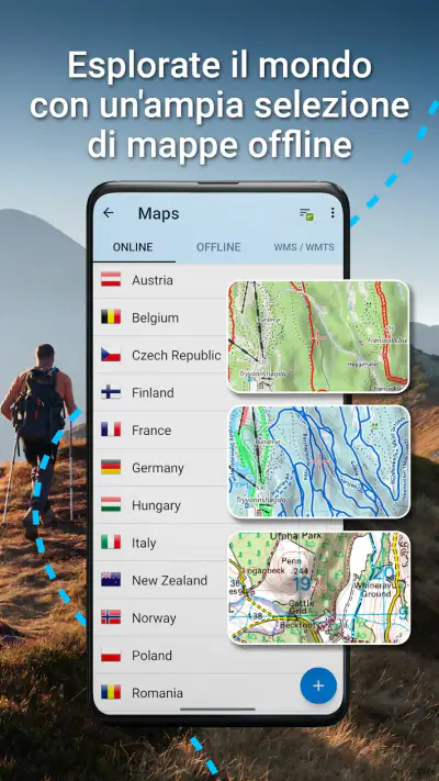Locus Map navigazione outdoor screenshot 1