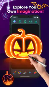 Magic Doodle: Glow Art Drawing screenshot 1