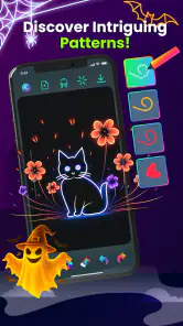 Magic Doodle: Glow Art Drawing screenshot 2