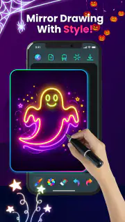 Magic Doodle: Glow Art Drawing screenshot 4