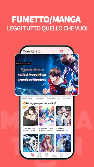 MangaToon: Fumetti & Manga ITA screenshot 1