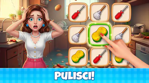 Manor Café: Giochi di match 3 screenshot 1