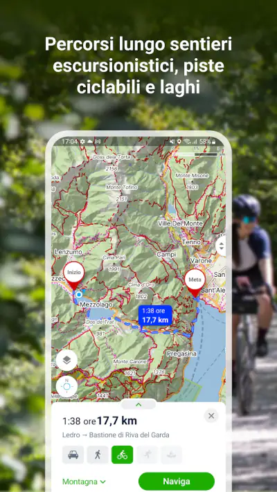 Mapy.com: Mappe offline & gps screenshot 1
