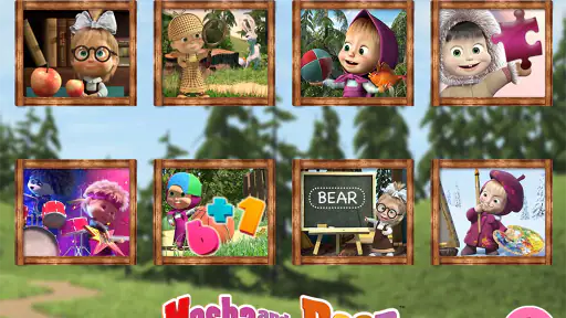 Masha e Orso Giochi Educativi screenshot 2
