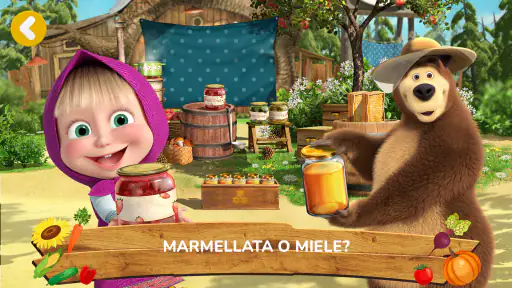 Masha e Orso: Giochi Fattoria screenshot 5