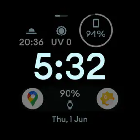 Material 4: Watch face screenshot 8