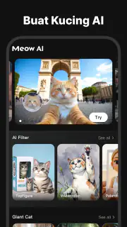 Meow AI: foto artistiche screenshot 1