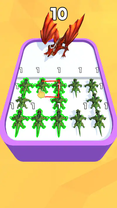 Merge Master: Dinosaur Monster screenshot 1
