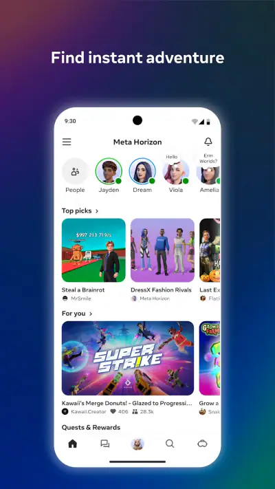 Meta Horizon screenshot 1