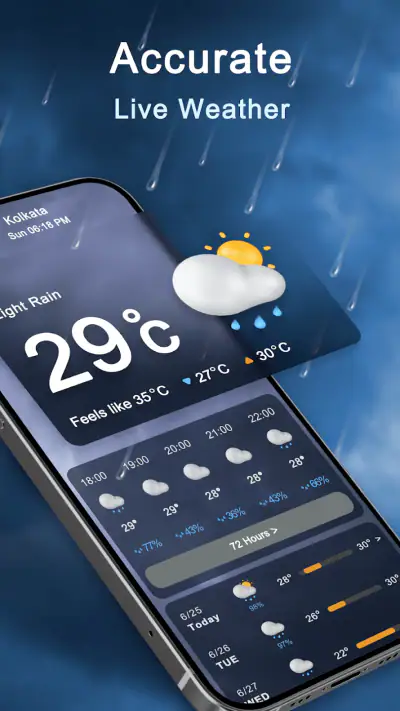 Meteo & radar - Live meteo screenshot 1