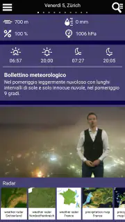 Meteo svizzero screenshot 3