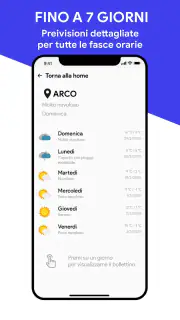 Meteo Trentino screenshot 2