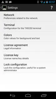 Mocha TN5250 screenshot 5