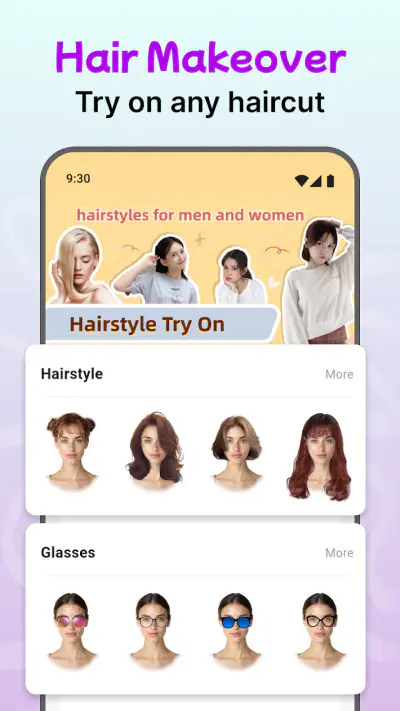 Modiface Haircut：Hair Makeover screenshot 1