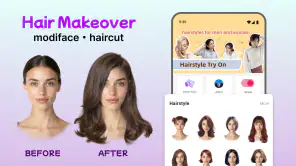 Modiface Haircut：Hair Makeover screenshot 7