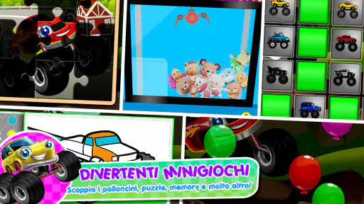 Monster Trucks Game for Kids 2 screenshot 3