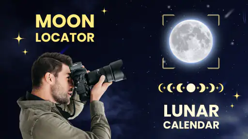 Moon Locator - Lunar Calendar screenshot 1