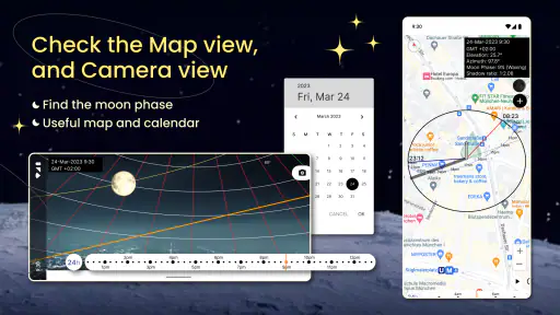 Moon Locator - Lunar Calendar screenshot 3
