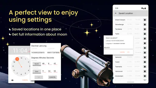 Moon Locator - Lunar Calendar screenshot 4