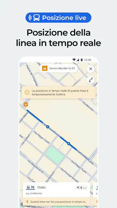 Moovit: Orari di Bus e Treni screenshot 1