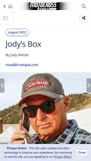 Motocross Action Magazine screenshot 3