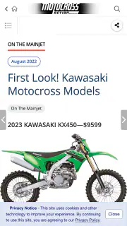 Motocross Action Magazine screenshot 4