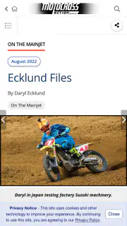 Motocross Action Magazine screenshot 5