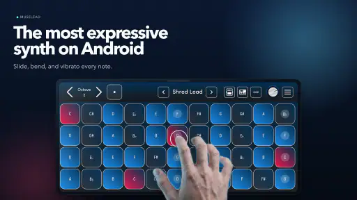 MuseLead Synthesizer screenshot 1